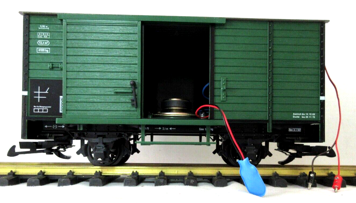 LGB 4135S/ 41352 L.G. & B. BOX CAR W/ SOUND | eBay