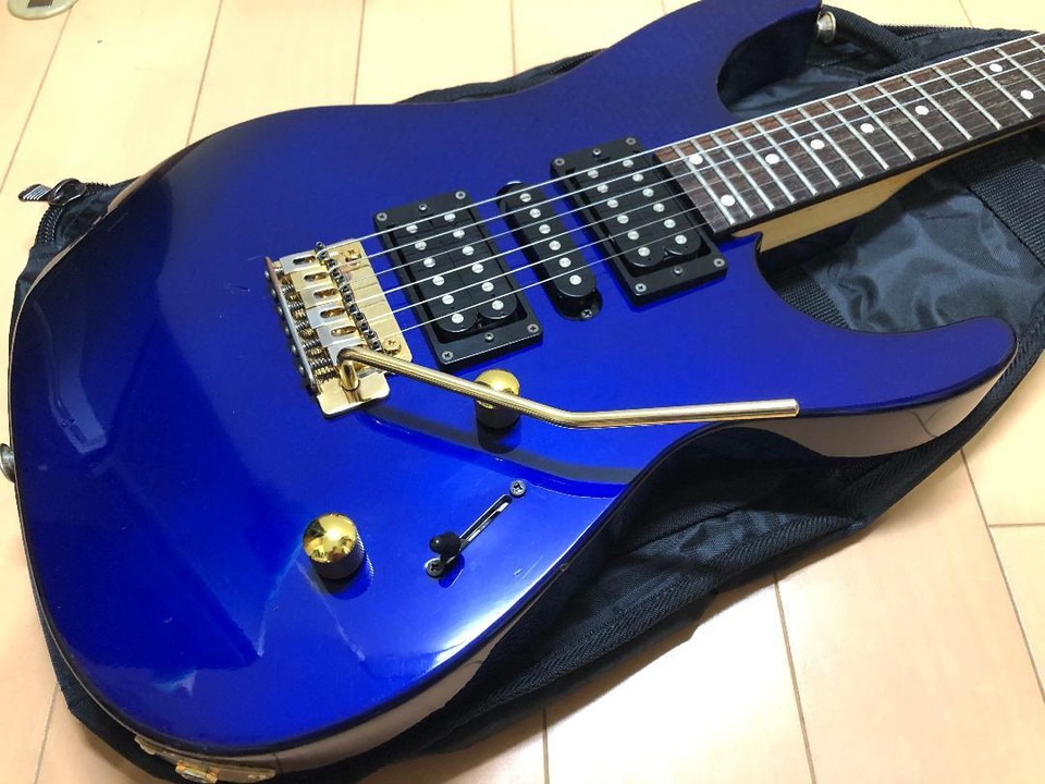 Electric Guitar Charvel by Jackson WLE4G Blue S/N 602017 with Soft