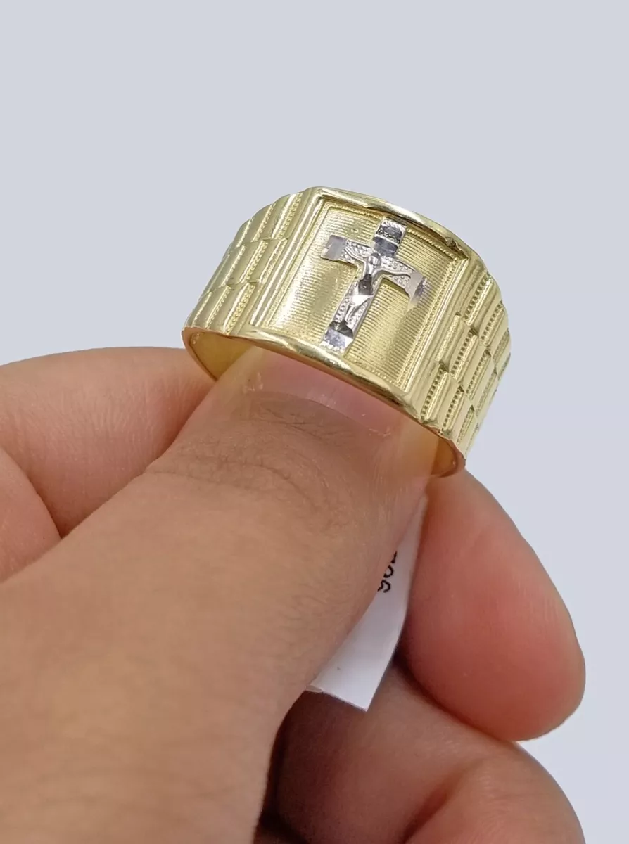 14k Gold Round Ring with Tiny Diamond | Colleen Mauer Designs