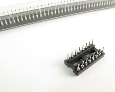 Lot of (30) Tyco 816-AR11D-ES IC Sockets Machined Premium Contact 16 ...