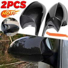 M3 Style Carbon Fiber Side Mirror Cover Cap For BMW E81 E82 E88 E87 328i PRE-LCI