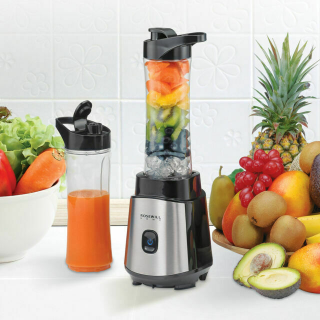 Personal Blender Smoothie Juice Shakes Mixer 2 Portable Bottle 300W BPA-Free New