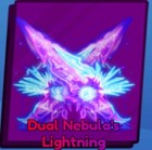 Dual Nebula's Lightning  | Blade Ball | Roblox