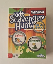 Outset Kids Scavenger Hunt In A Box For Kids Age 6+ For 2 or More Players Sealed