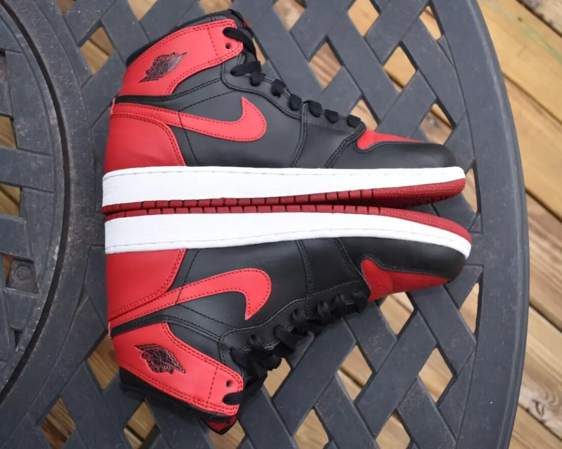 Nike Air Jordan 1 Retro High OG BG Bred 2013 575441 023 Youth