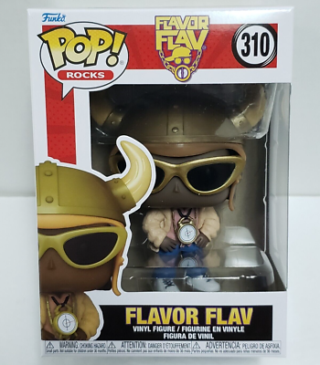 FLAVOR FLAV Public Enemy Funko POP Rocks #310 Collectible Vinyl