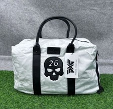 PXG DARKNESS Golf Boston Bag White Large Capacity 46 x 30 X 25cm