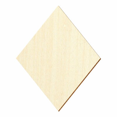 Holz Raute Rhombus 23cm - Natur Bastelholz Für Deko Und Handarbeit