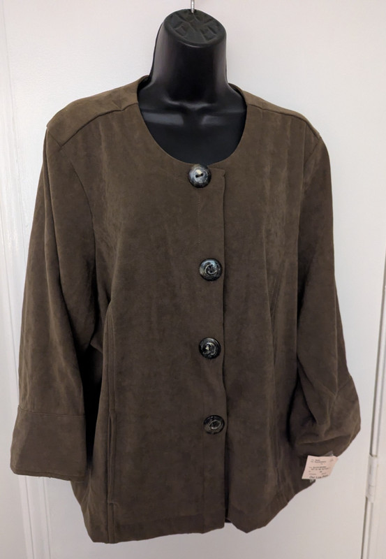 Women's 1830 Eighteen Thirty Jacket Blazer- NWT-Size 2X