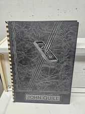 1940 John Quill  High School Yearbook Rochester NY original soft cover