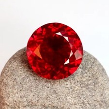 7.80  Ct Natural Certified BURMA Pigeon Blood Red Ruby Unheated Loose Gemstone