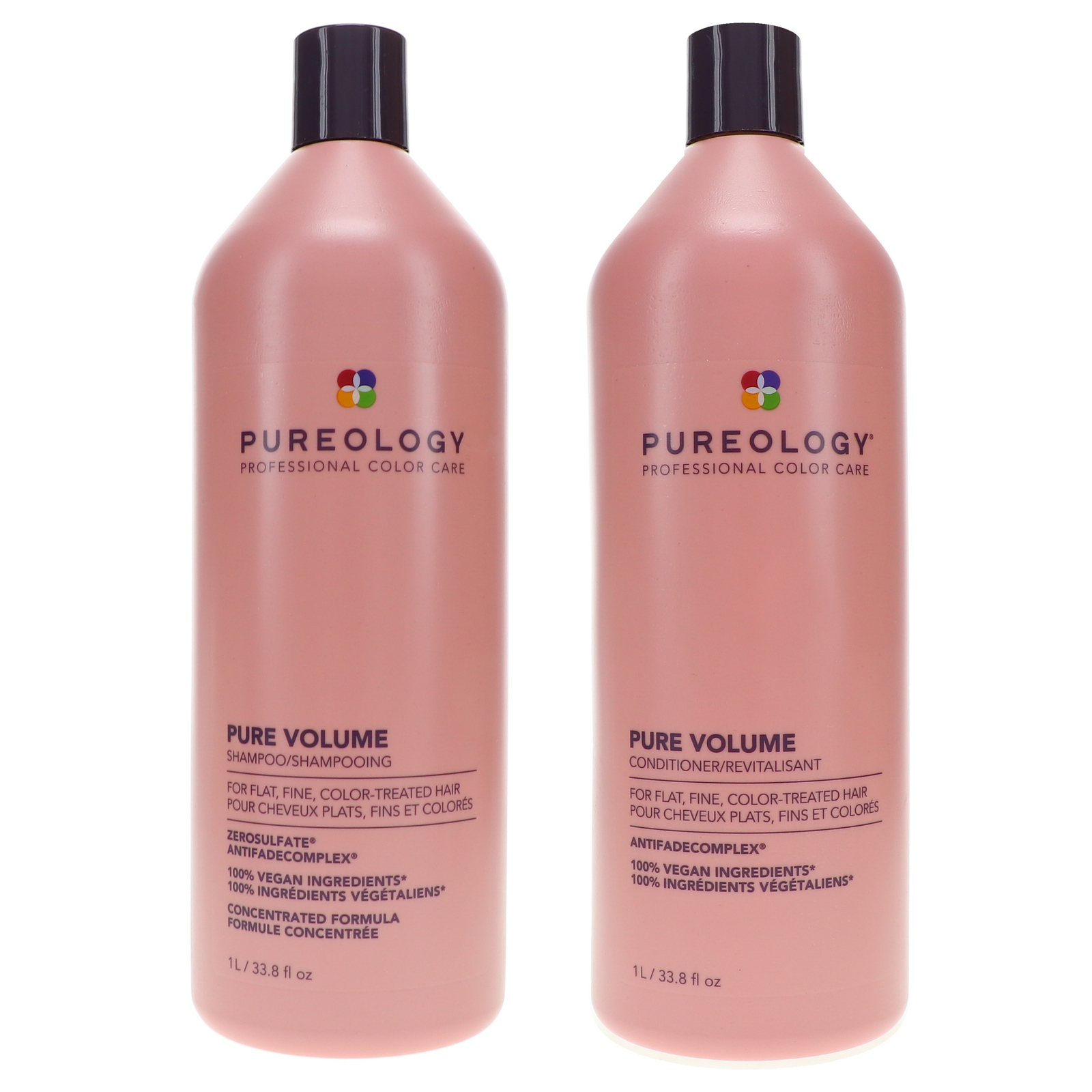 Комбинированный шампунь Pureology для чистого объема 338 унции и кондиционер для чистого объема 338 унции 23190₽