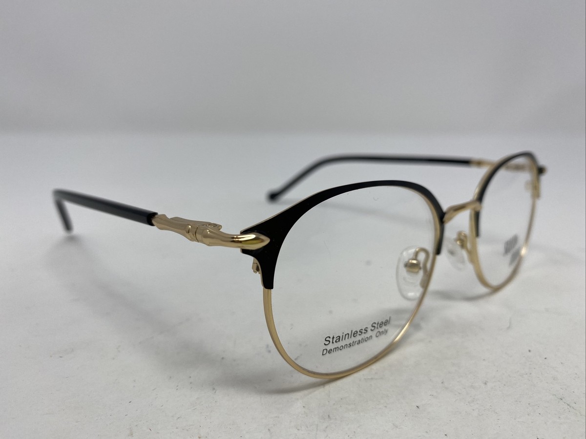 Scott & Zelda 7435 BLACK/GOLD 50-19-143 Metal Full Rim