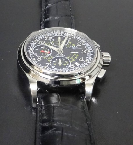 BALL WATCH Trainmaster Pulse Meter CM1010D Chronograph Day Date Men's Automatic - Picture 5 of 10