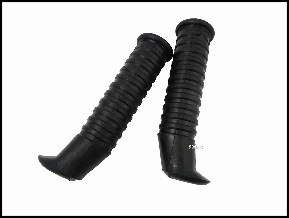 HONDA CB92 CB95 Benly 125 150 reposapiés clavija goma escalón, un par de réplicas Foto 2 de 4