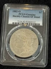 Morgan Silver Dollar $1 Coin 1882-O Cleaned Xf Detail