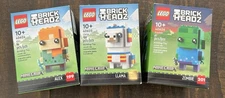Lego Brickheadz Minecraft 40624 Alex 40625 Llama 40627 Zombie (SEALED )