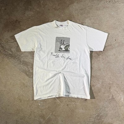 Vintage 90s Really I m Fine Hallmark Greetings Cow Single Stitch Graphic T-Shirt