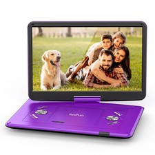 Boifun Portable DVD Player with 15.6"HD Swivel Screen,Region Free,Remote Control