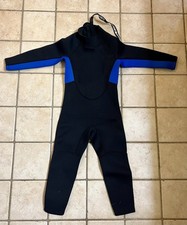 Realon Sports Full Wetsuit NWOT XXS 2-3 Toddler Black  Blue Wet Suit