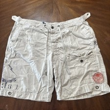 Vintage Ralph Lauren Polo Naval Cargo Shorts Size 38