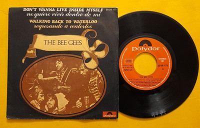 THE BEE GEES ''NO QUIERO VIVIR DENTRO DE MI'' SPANISH   7''  RARE