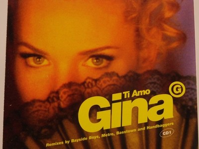 GINA G TI AMO (CD1) (I3) 7 Track CD Single including Picture Sleeve WARNER