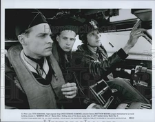 1990 Press Photo Tate Donovan, Reed Edward Diamond, M. Modine "Memphis Belle"