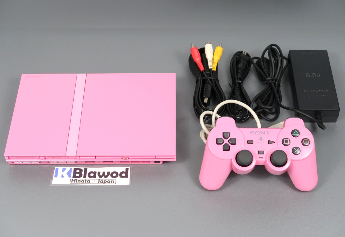 Sony Playstation 2 PS2 Slim Console Pink SCPH-77000 PK NTSC-J