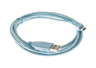 Cisco USB-A to Mini-B Console Cable, 6 Feet, Compatible 900 Series Routers and 1