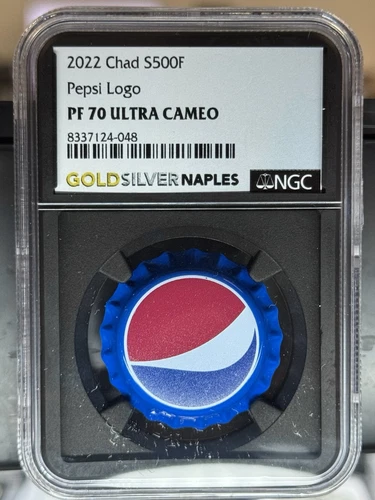 2022 Chad S500F Pepsi Logo PF 70 NGC