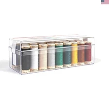 Sew All 26 Spools of 100m Polyester Thread - Perfect Organizer Box Included