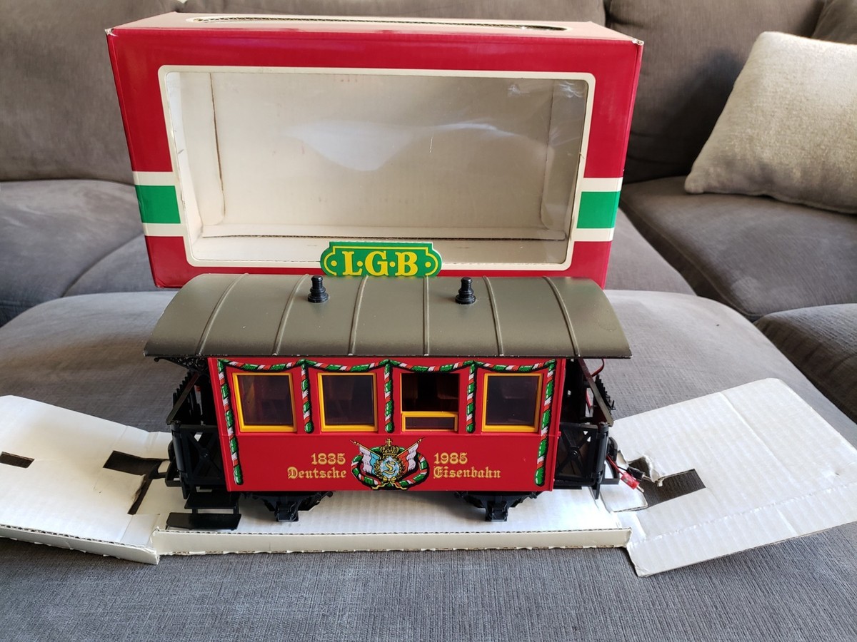 Lehman Gross Bahn LGB The Big Train 3150 Wappenwagen RARE! Made In