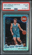 2025 TOPPS SILVER PACK 1980-81 TOPPS CHROME BASKETBALL KON KNUEPPEL ROOKIE PSA 9