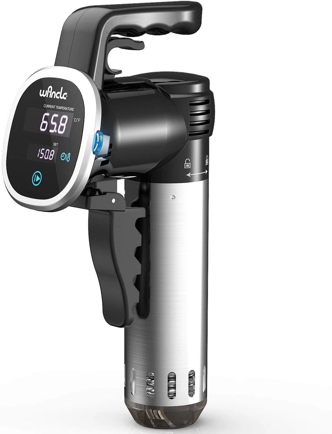 Wancle Sous Vide Precision Cooker Immersion Circulator P00252 Black - Classic