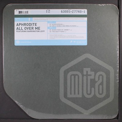 APHRODITE: all over me V2 12'' Single 33 RPM Sealed