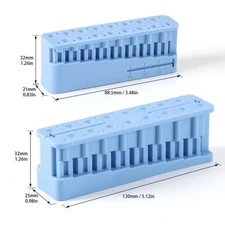 Dental Endodontic Files Holder Endo Measuring Block Ruler Top Scale /Right Scale