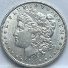 1886-O Morgan Silver Dollar, AU+, New Orleans Mint