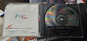 Sega Mega Drive Mega-CD Time Gal Japanese Excellent US Seller