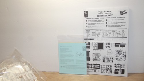 Sealed Contents AMT 1978 FORD 4X4 PICKUP FIRESTONE 1:25 MODEL KIT AMT858/12 - Picture 4 of 18