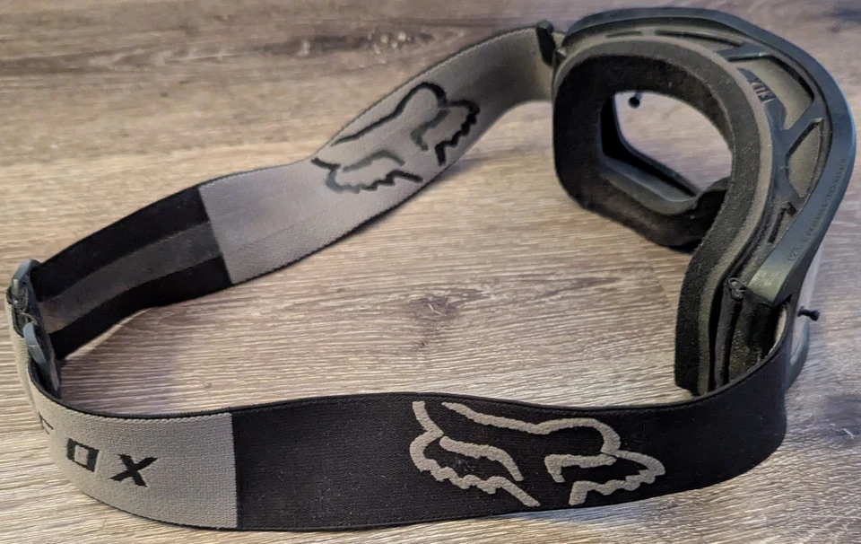 Gafas de motocross Fox Racing Purevue negras/transparentes Foto 4 de 4