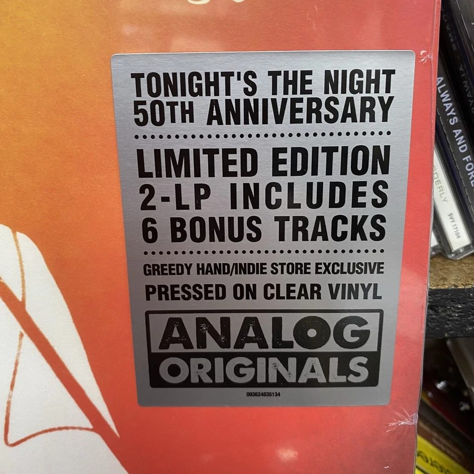 NEIL YOUNG - Tonight's The Night (NEW CLEAR VINYL 2 LP SET)  28/11/ 50th ANNIV) - Image 3 of 4