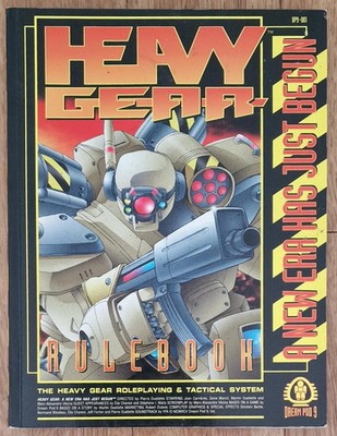 RPG Buch Heavy Gear Core Regelbuch Regeln von Dream Pod 9