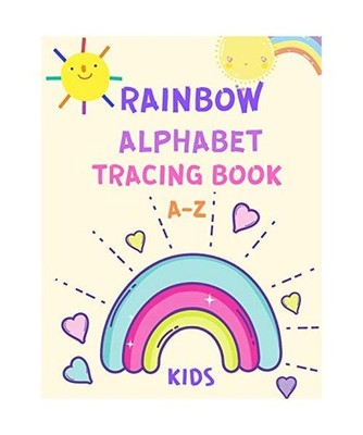 Rainbow Alphabet Tracing Book: Alphabet Handwriting Practice Workbook for Childr