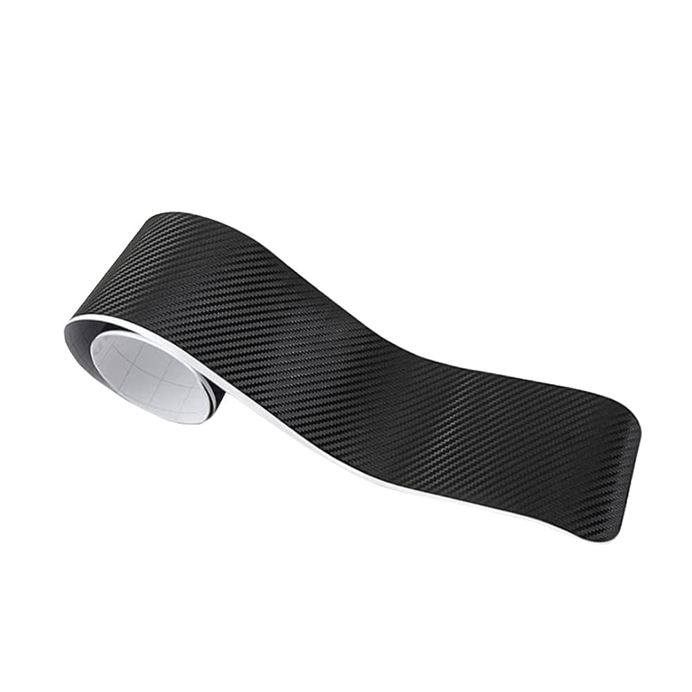 Carbon Fiber Bumper Rear Car Protector Trunk Trim Corner Sticker Car Accessories