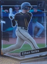 2023 Panini Chronicles Clearly Donruss#8 Ethan Salas