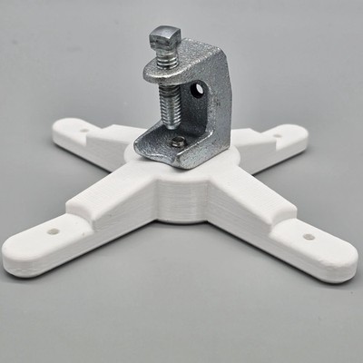 Ubiquiti UniFi U7 XG/XGS Beam Clamp Mount - Easy Install for Warehouse Trusses