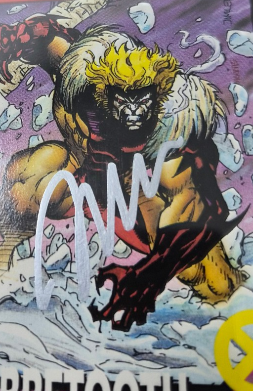 Sabretooth X-Men Series I (1992) Impel #52 JIM LEE CGC 8.5 Auto SS