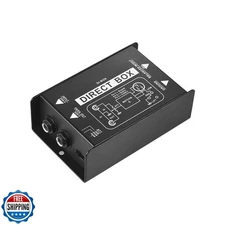 summina Professional Single Channel Passive DI-Box Hum Eliminator Direct Inje