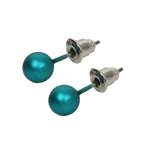 Mini Ohrringe Ohrstecker Ohrschmuck Earring Kugel - Bild 4 von 11